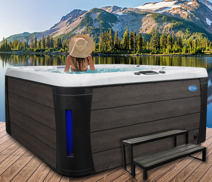 Calspas hot tub being used in a family setting - hot tubs spas for sale Mokena